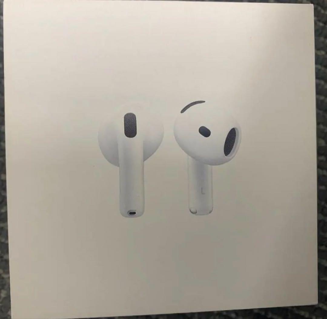 【新品未使用未開封】AirPods4(第4世代・ANC非搭載)ワイヤレスイヤホン