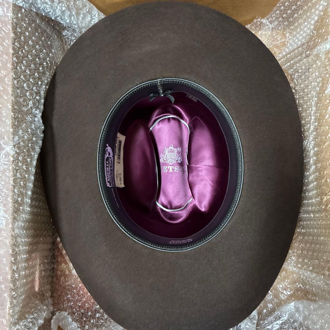 【新品未使用】STETSON BAR NONE BEAVER 7-5/8 箱