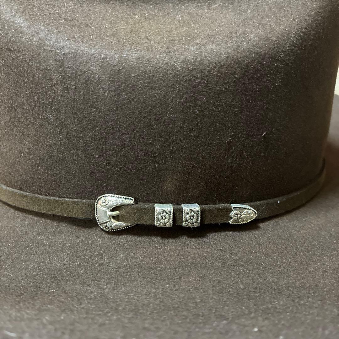 【新品未使用】STETSON BAR NONE BEAVER 7-5/8 箱