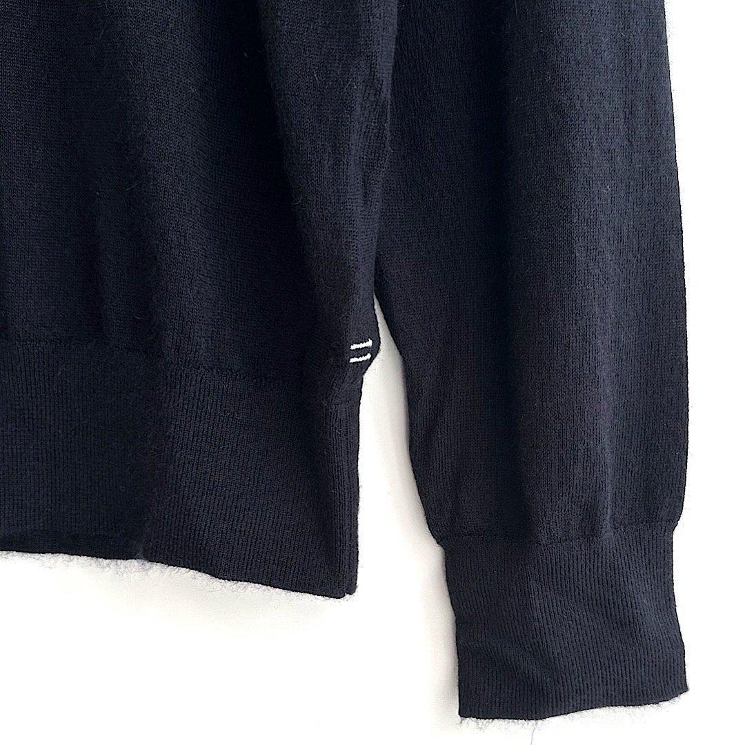 454 パーリーゲイツ 定価41,800円 カシミヤ100％ ニット 紺 1 M