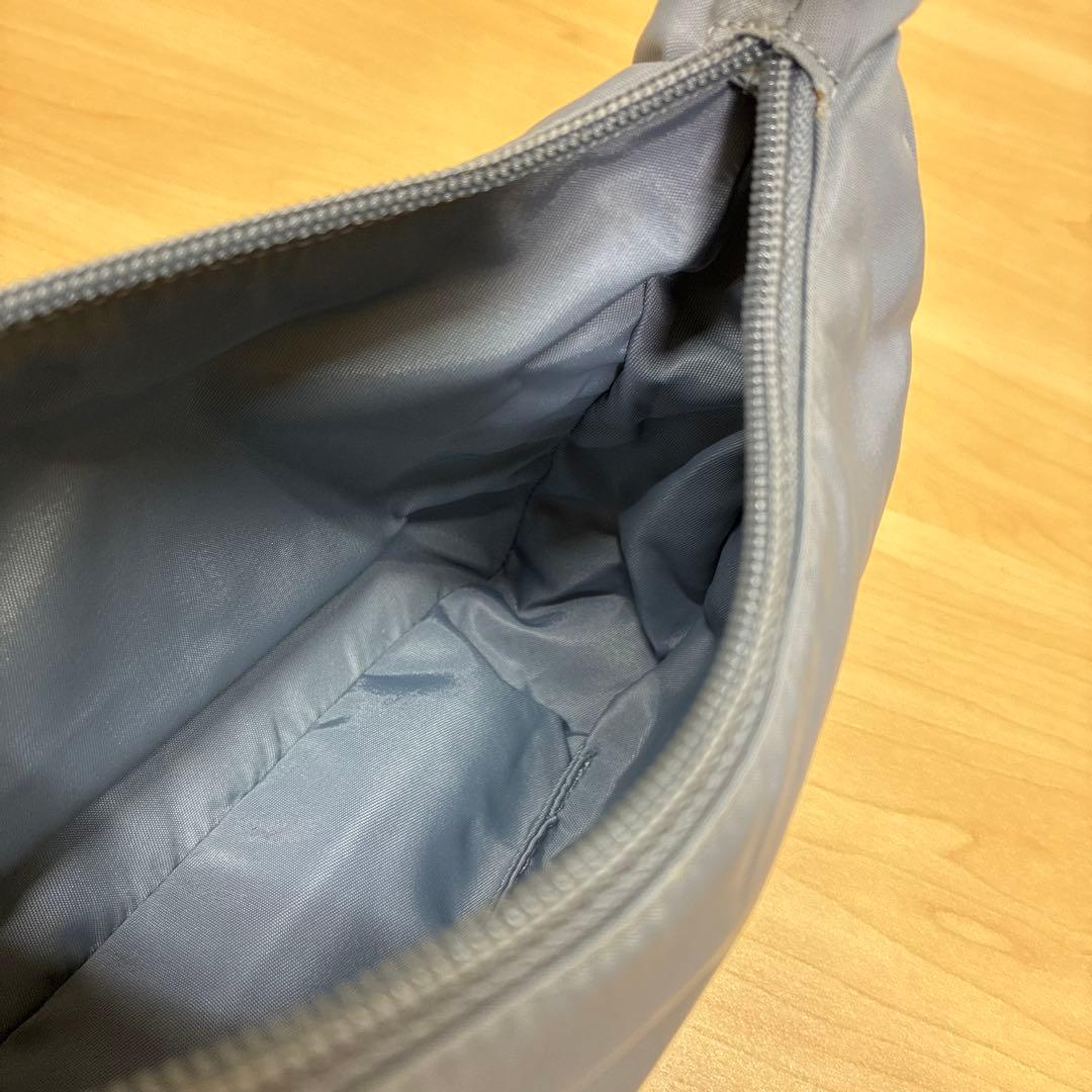 PRADA プラダ　ハンドバッグ　ミニバッグ　ポーチ　ナイロン　ライトブルー系