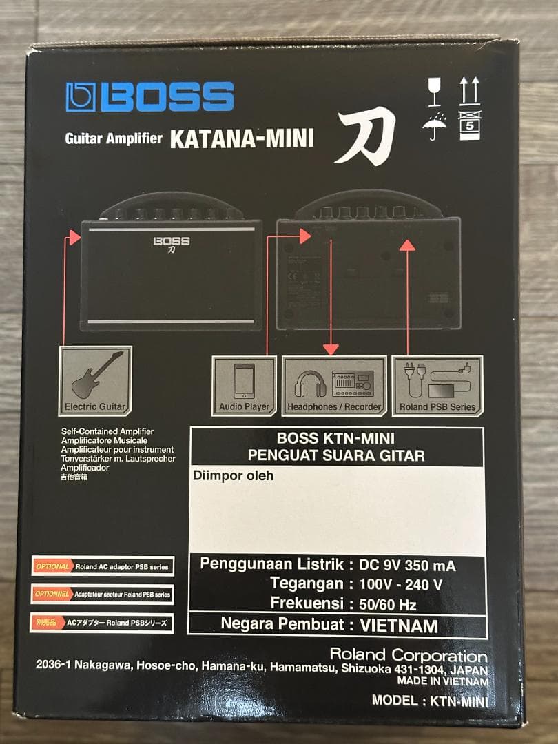 【新品・未開封】BOSS KATANA-MINI ギターアンプ