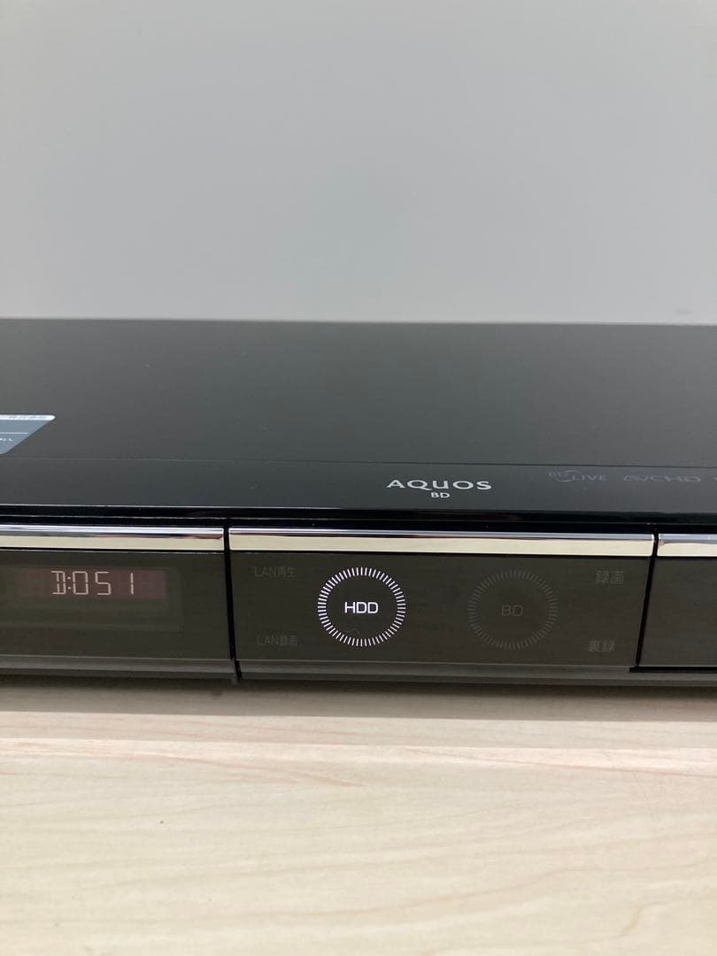 めっちゃ綺麗 1TB シャープ　AQUOS ブルーレイ　BD-HDW 80
