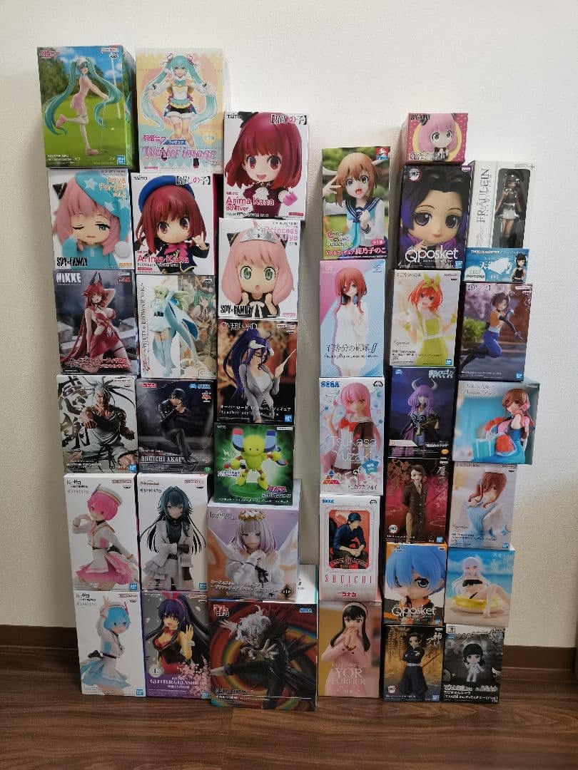 初音ミク 推しの子 等 人気アニメ 美少女フィギュア 未開封 36体 まとめ