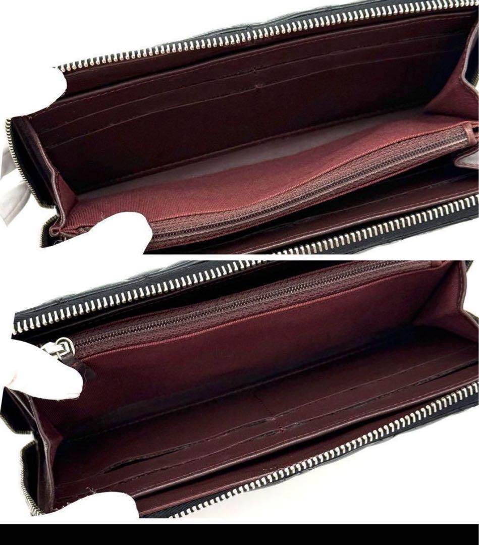 シャネル　マトラッセ 長財布　ラムスキン　美品