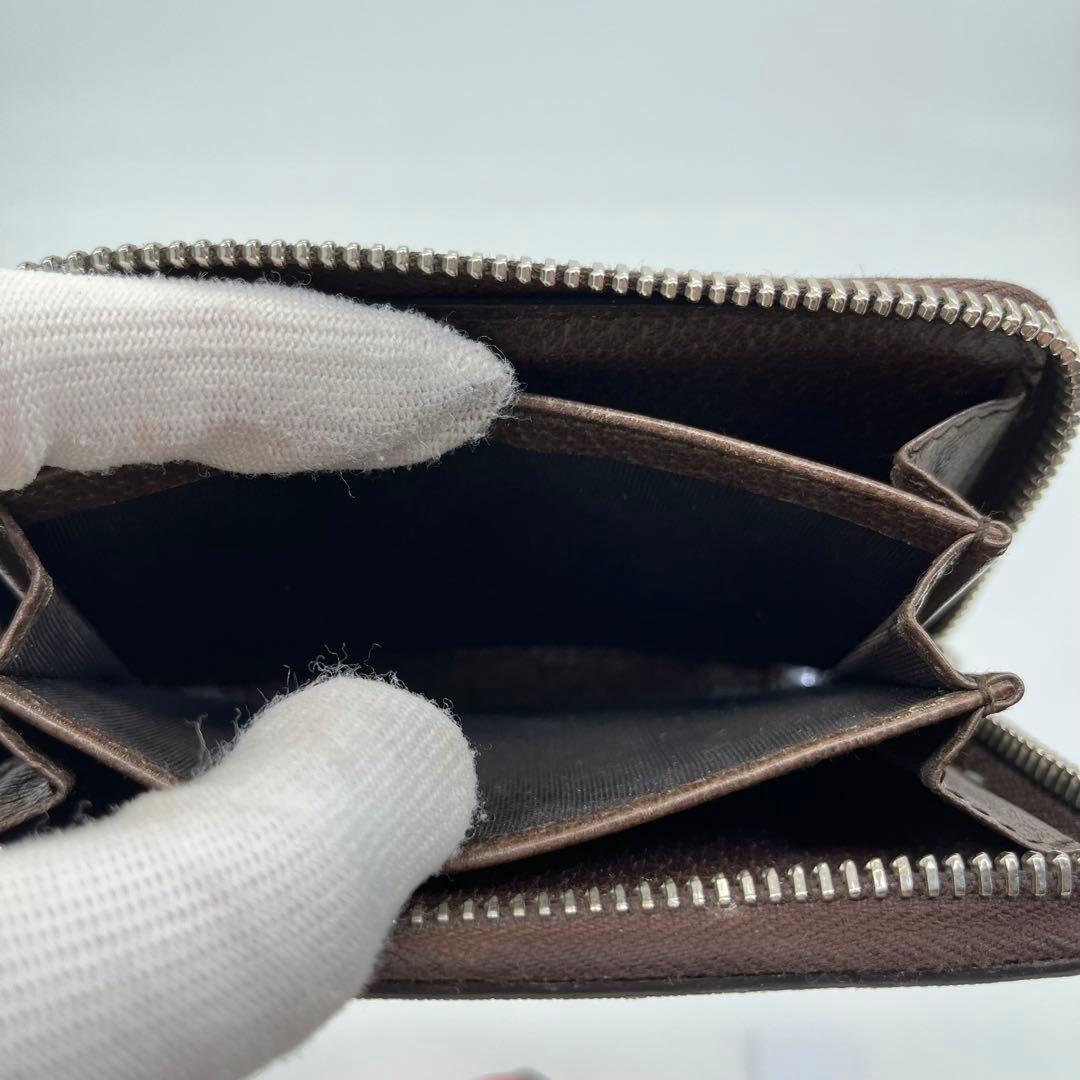 GUCCI ティアン ケース 小銭入れ ラウンドファスナー GGスプリーム