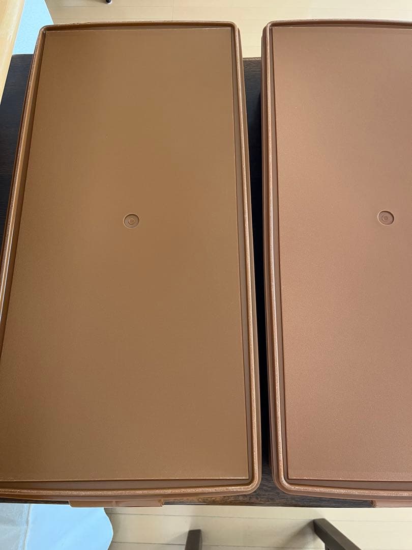 【特価・期間限定】タッパーウエア　ロングスーパーケース４個セット