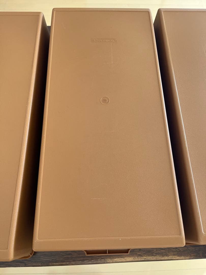 【特価・期間限定】タッパーウエア　ロングスーパーケース４個セット