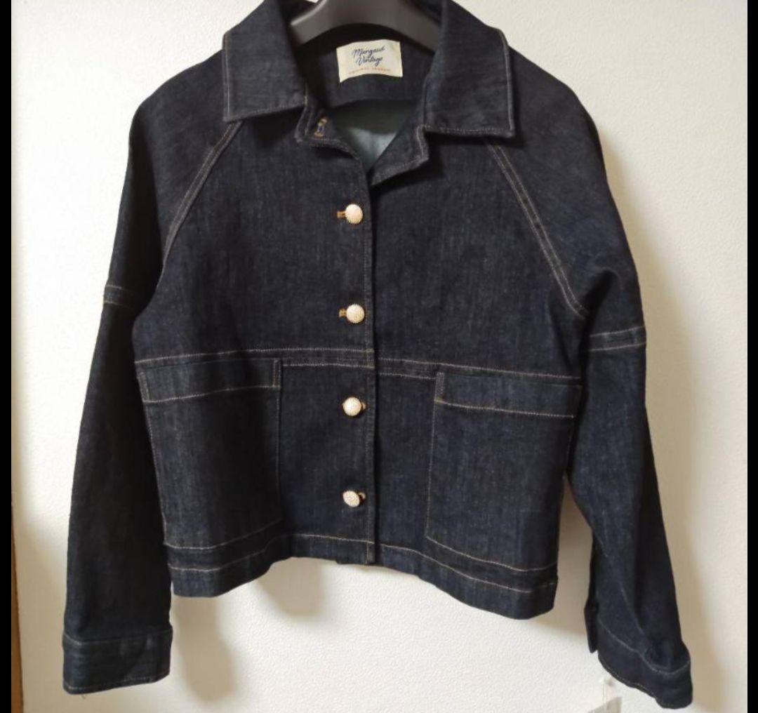30%オフ！グレディブリリアン衿付ストレッチデニムジャケット新品タグ付き