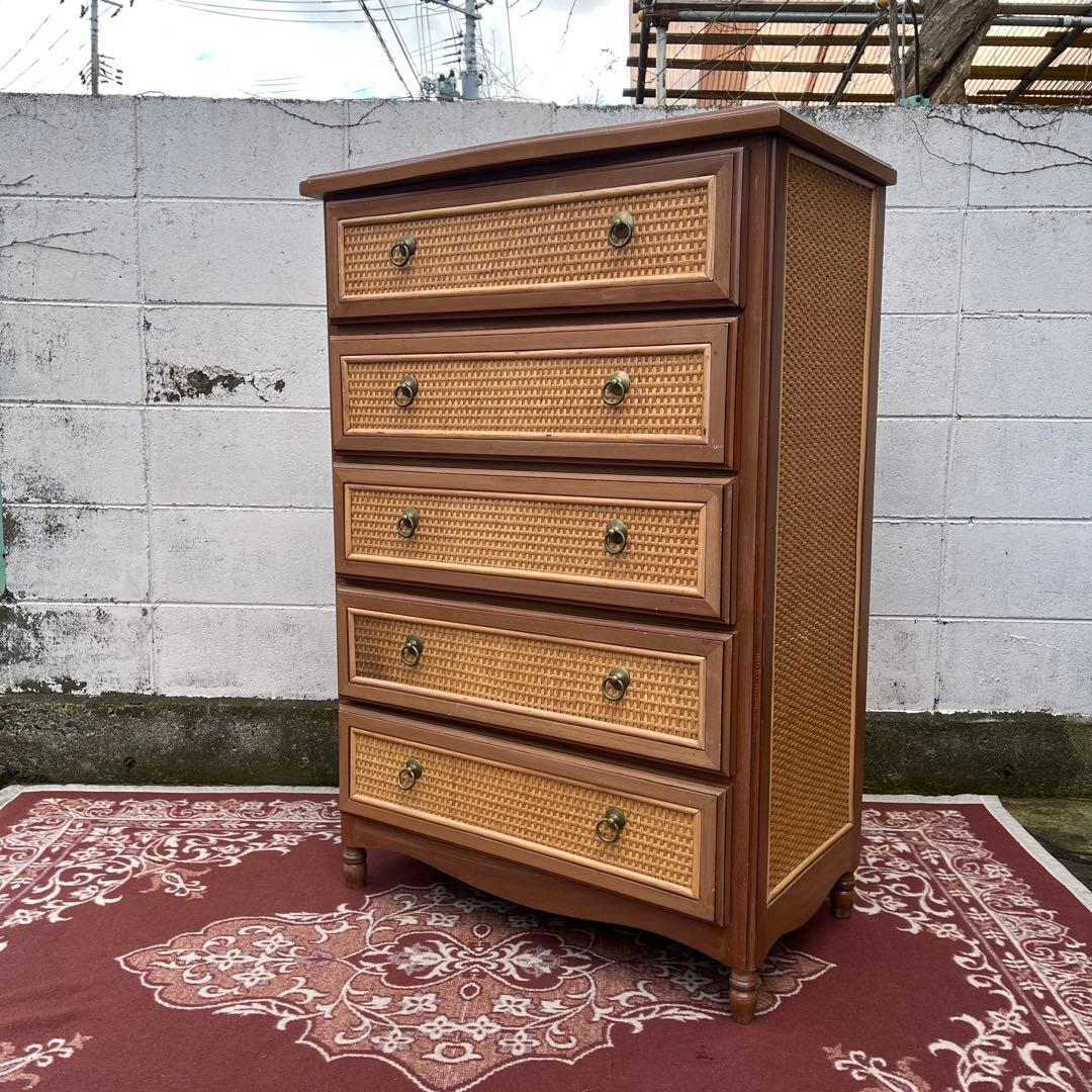 高品質◾️ 横浜Kazama カザマ 引き出し5杯 チェスト 収納棚 整理棚