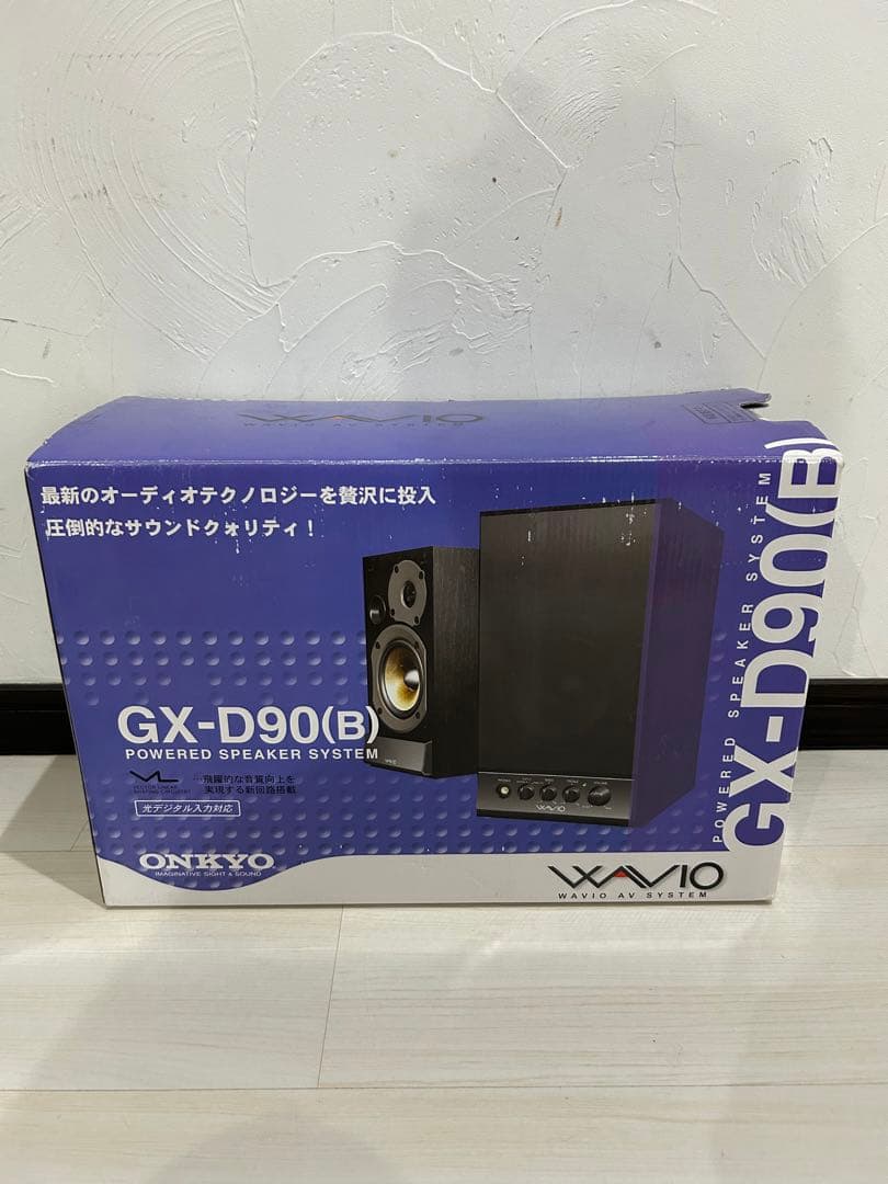 【未使用品】ONKYO GX-D90(B) アンプ内蔵2way バスレフ型