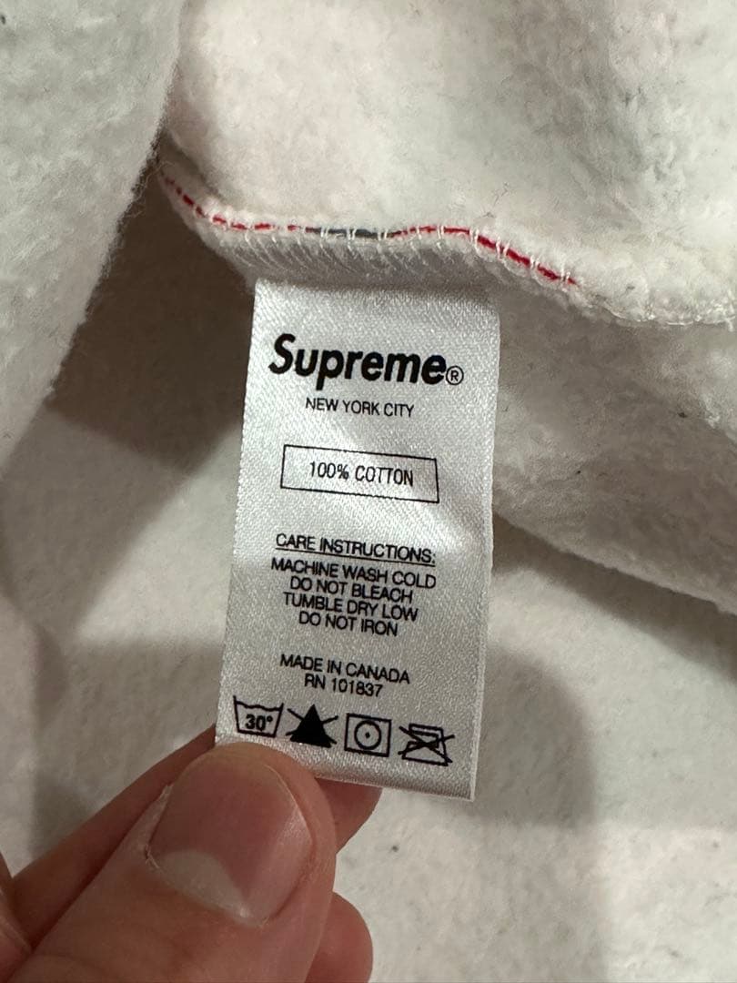 【美品】 Supreme ロゴ トレーナー スウェット　Mサイズ