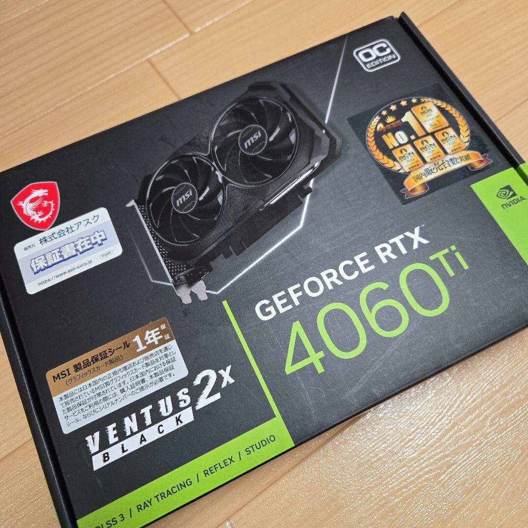 RTX 4060Ti 国内正規品中古