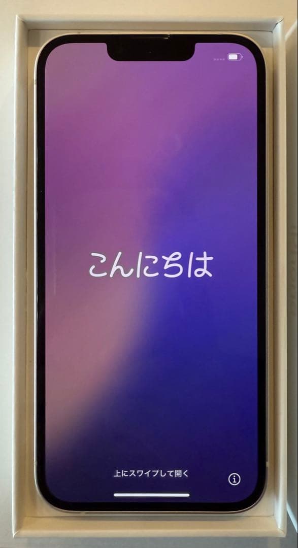 ✴︎美品✴︎バッテリー89% iPhone 14 ホワイト SIM フリー