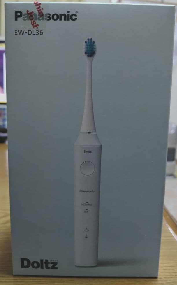 Panasonic EW-DL36 電動歯ブラシ本体　交換歯ブラシ付