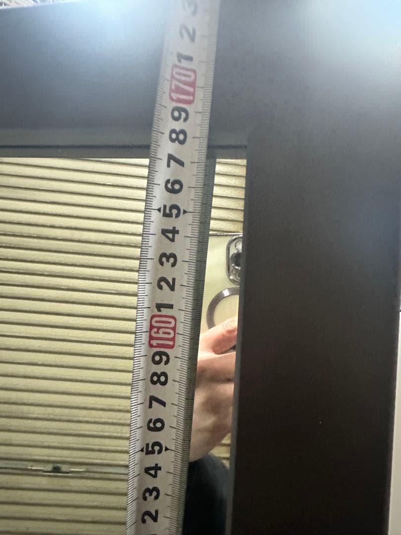 大型ミラー　立て掛ミラー　全身鏡　姿見　中古良品