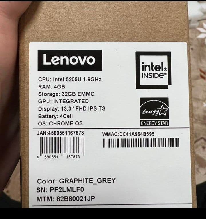 Lenovo Ideapad Flex 550i Chromebook レノボ