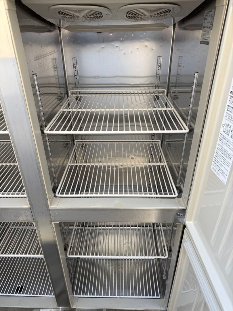 ホシザキ　縦型冷凍２面冷蔵２面　３相２００V　飲食店　HRF-120ZFT3