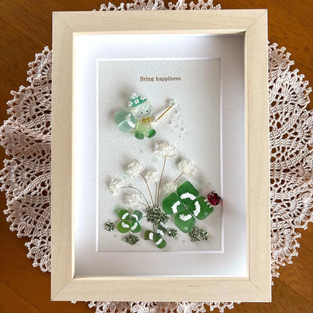 シーグラスアート❁七夕の出会い…♡❁