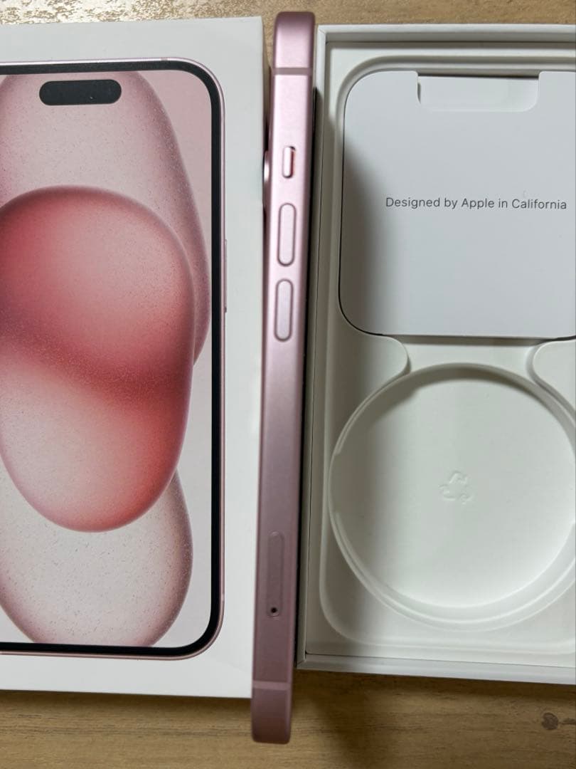 iPhone15 ピンク 128GB SIMフリー 残債なし 美品