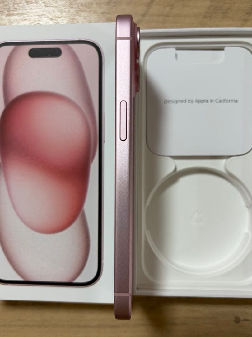 iPhone15 ピンク 128GB SIMフリー 残債なし 美品