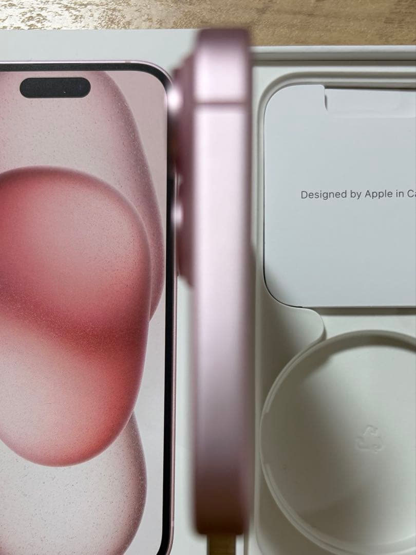 iPhone15 ピンク 128GB SIMフリー 残債なし 美品