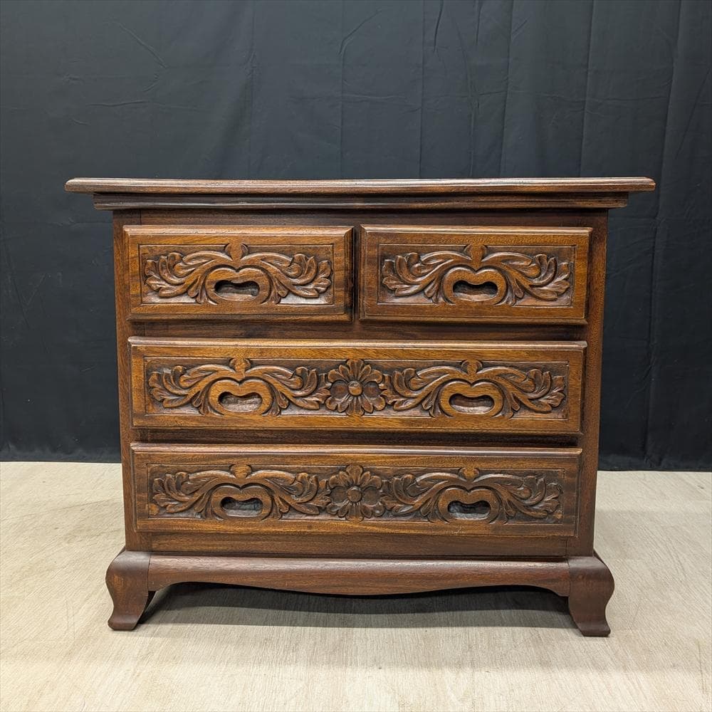 神戸家具　コロニーハウス　無垢　リビングチェスト　タンス　チェスト　ドロワー　A