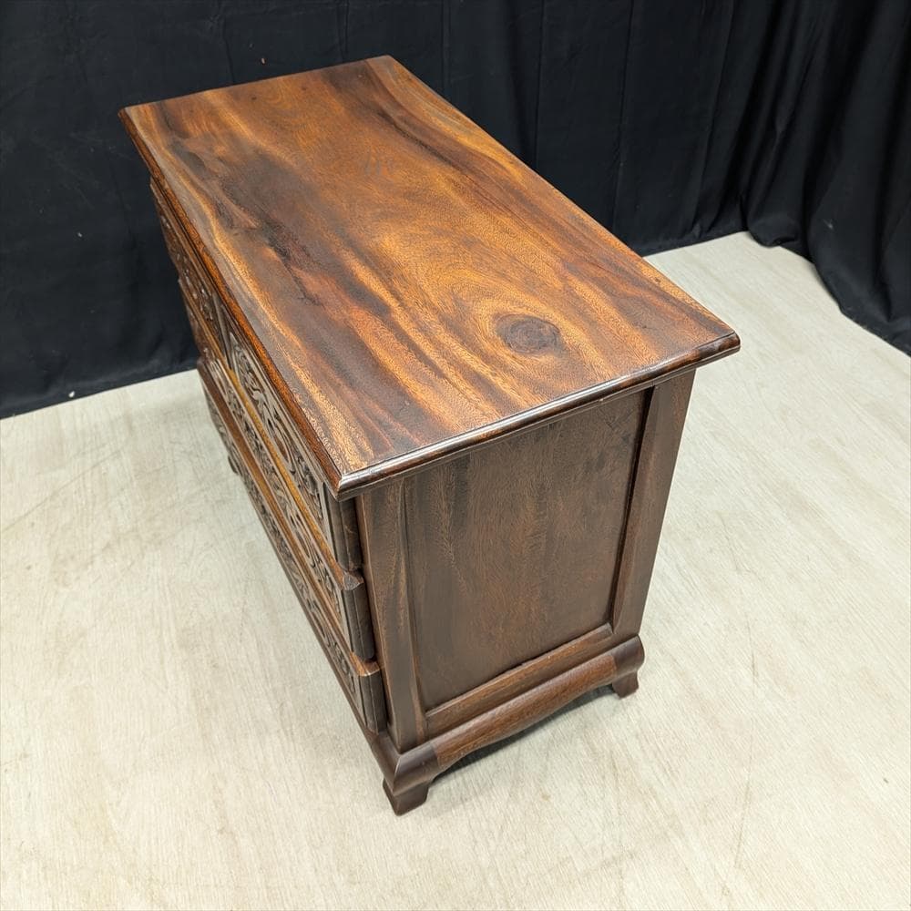 神戸家具　コロニーハウス　無垢　リビングチェスト　タンス　チェスト　ドロワー　A