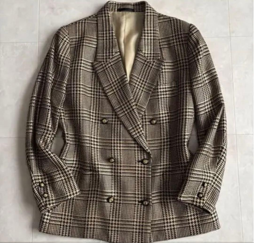 【美品】バーバリー　金ボタンジャケット