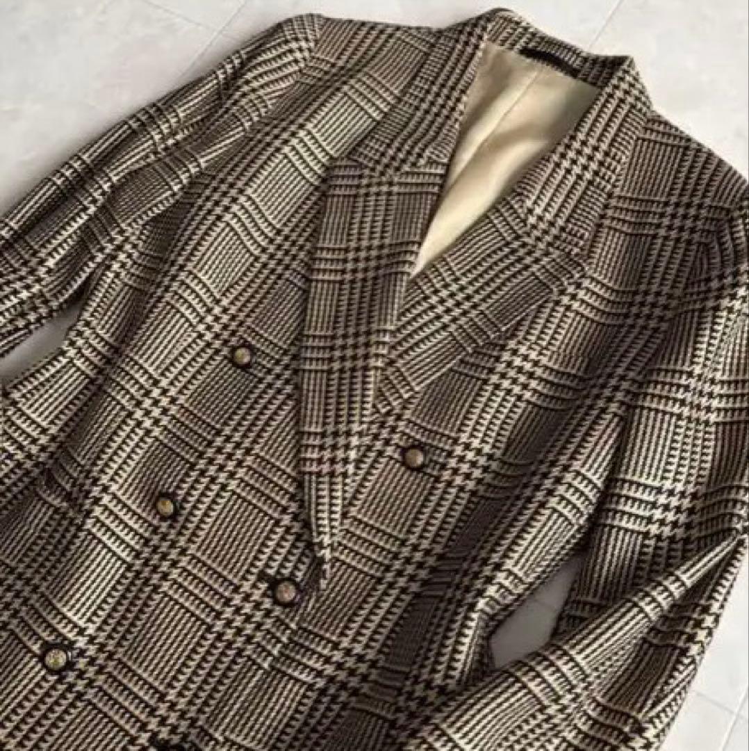 【美品】バーバリー　金ボタンジャケット