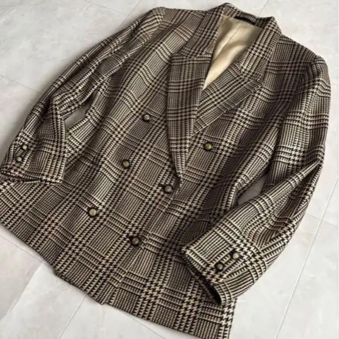 【美品】バーバリー　金ボタンジャケット