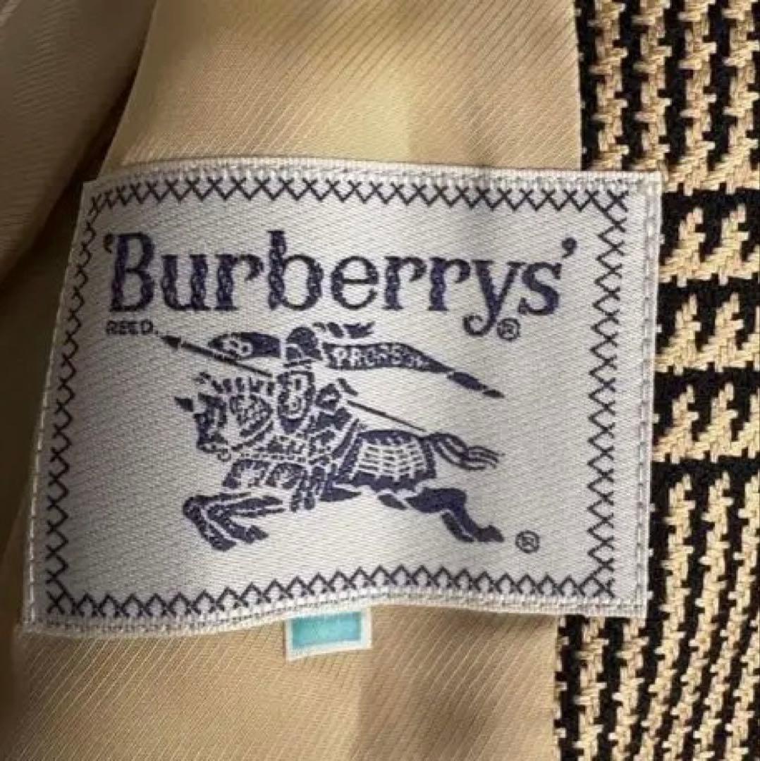 【美品】バーバリー　金ボタンジャケット