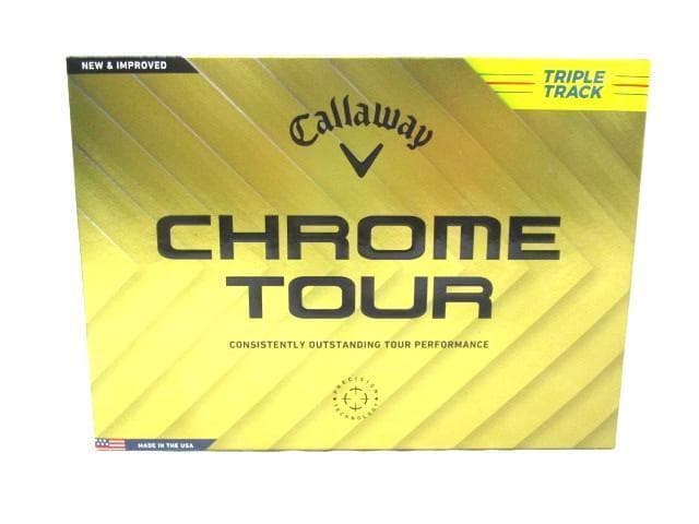 ☆新品☆キャロウェイ クロムツアー トリプルトラック イエロー 2ダースセット