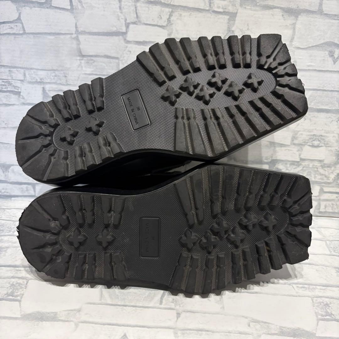 MELTTHELADY 厚底ローファー　ブラック　36