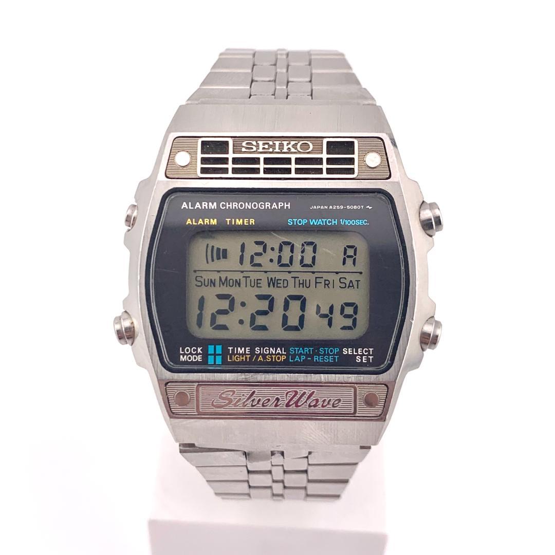 7-4848 SEIKO SilverWave A259-5090 デジタル