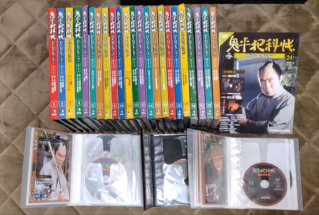 ち*い様 【1/25まで限定】 鬼平犯科帳DVDコレクション　全81巻 71巻の