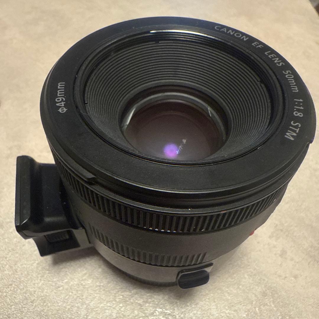 CanonEOSKissM＋単焦点EF50mmF1.8+ VILTROXアダプタ