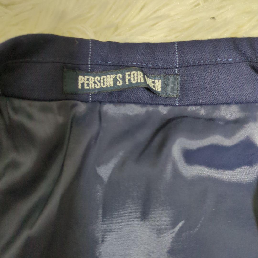 PERSONS FOR MEN　3ピース　スーツ セットアップ　チェック　YA4