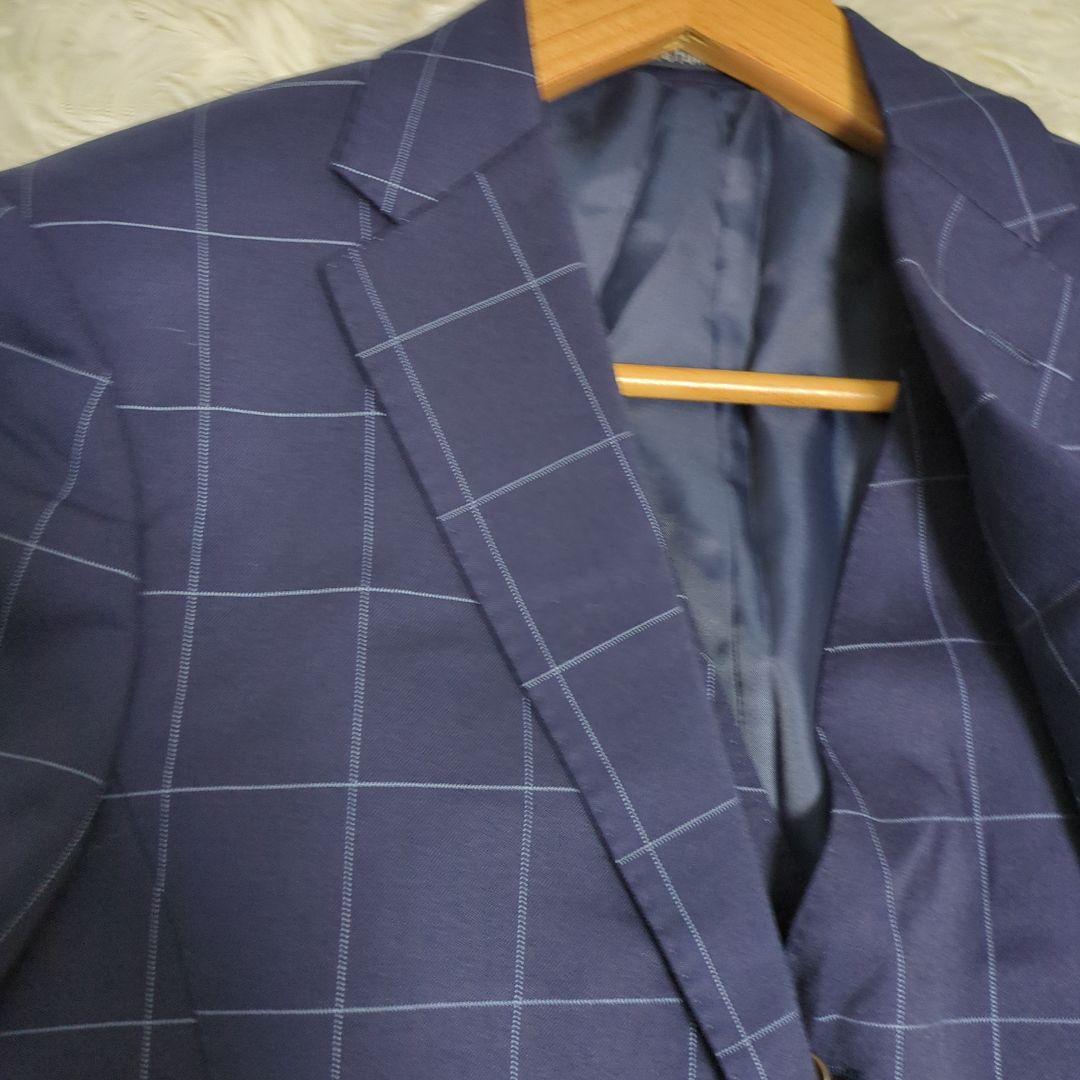 PERSONS FOR MEN　3ピース　スーツ セットアップ　チェック　YA4