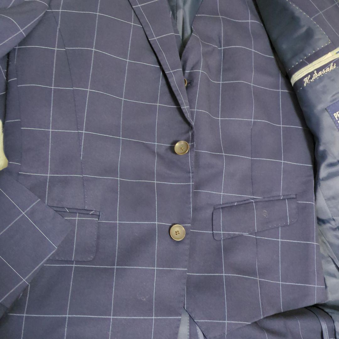 PERSONS FOR MEN　3ピース　スーツ セットアップ　チェック　YA4