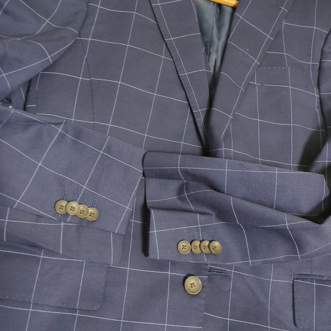 PERSONS FOR MEN　3ピース　スーツ セットアップ　チェック　YA4