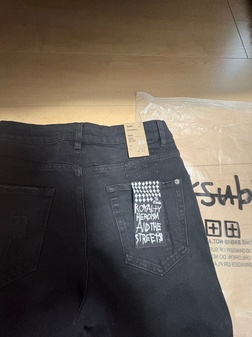 KSUBI SLIM FIT DENIM PANTS スリムフィットデニム　28