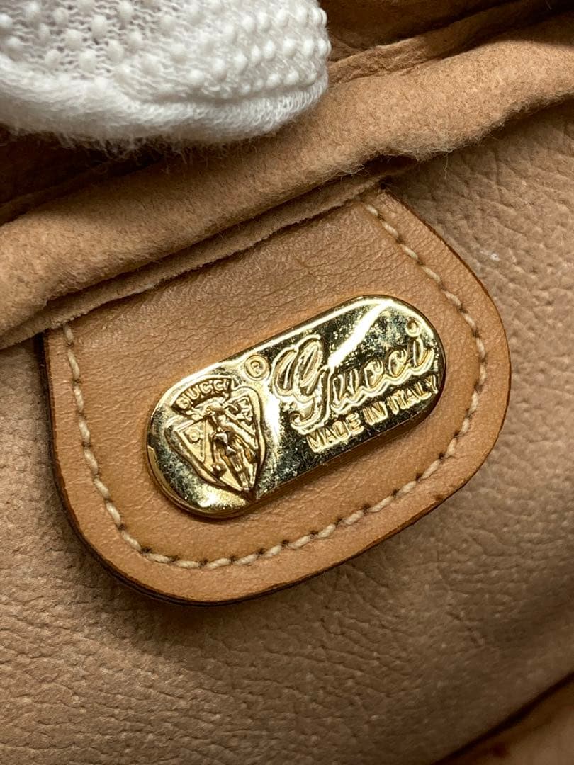 ヴィンテージ オールドグッチ GUCCI レザー ウエストポーチ ショルダー