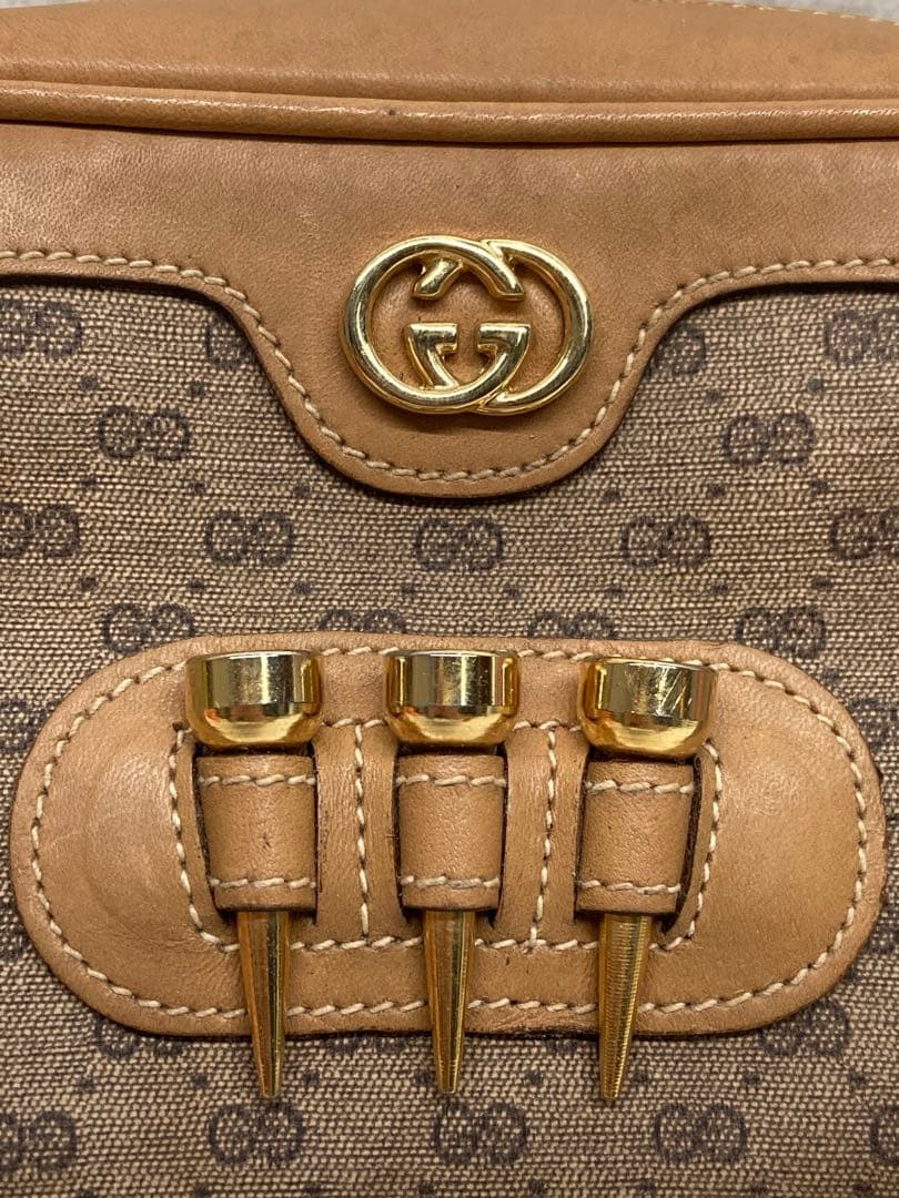 ヴィンテージ オールドグッチ GUCCI レザー ウエストポーチ ショルダー