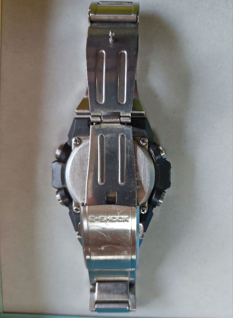 超人気 カシオ　G-SHOCK　G-STEEL GST-B400D-1AJF