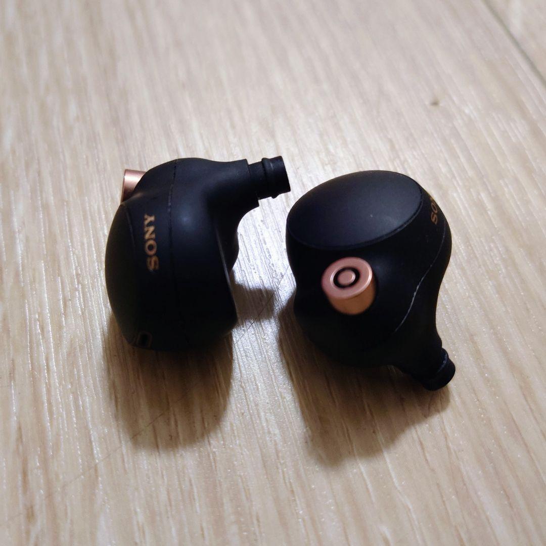 ソニー WF-1000XM4 バッテリー新品交換済 ブラック ワイヤレスイヤホン