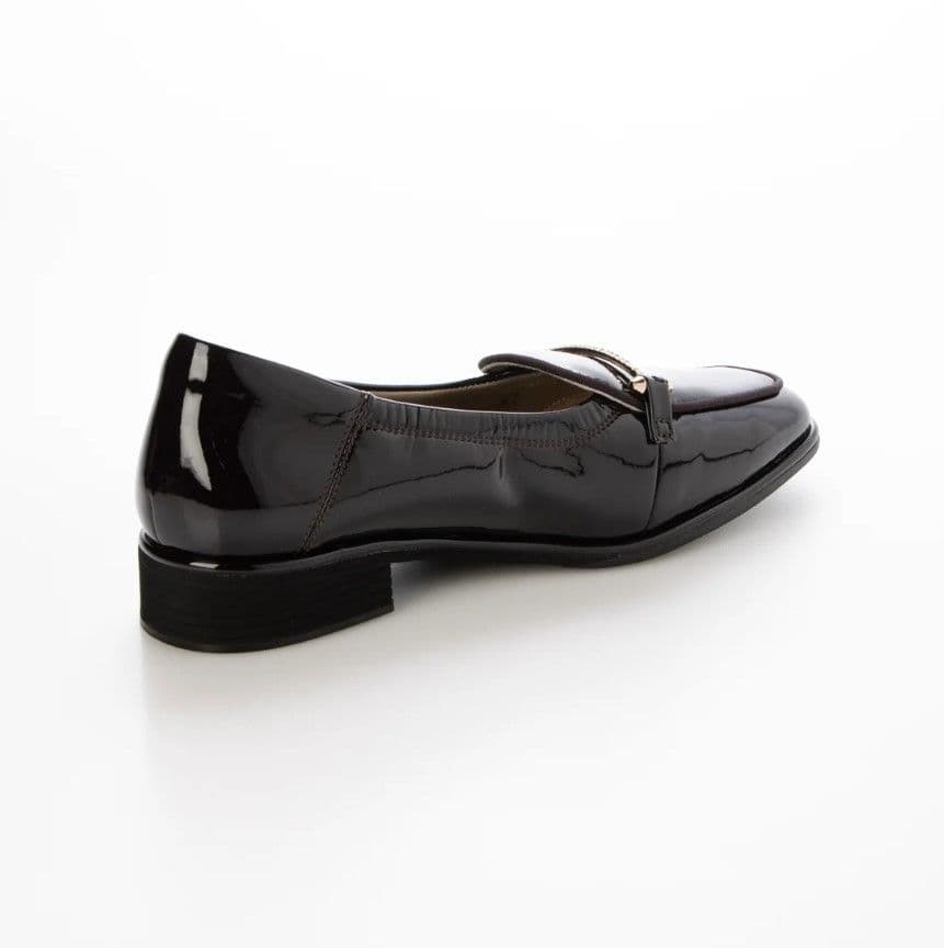 fitfit 新品24cm ◆撥水ソフトストレッチモカシン(バーガンディ）