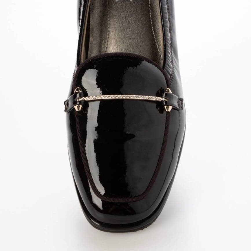 fitfit 新品24cm ◆撥水ソフトストレッチモカシン(バーガンディ）