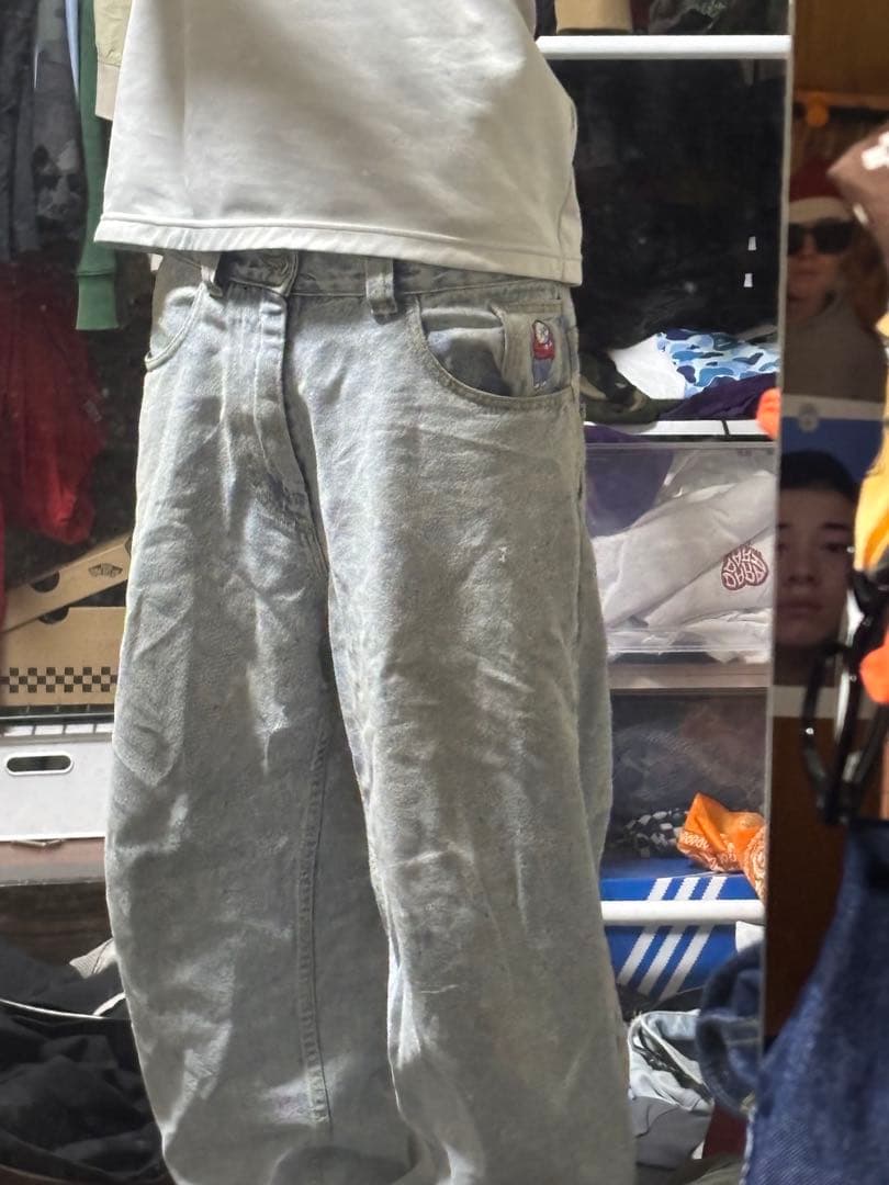 POLAR SKATE CO ポーラー ビックボーイ 旧ロゴ ライトブルー