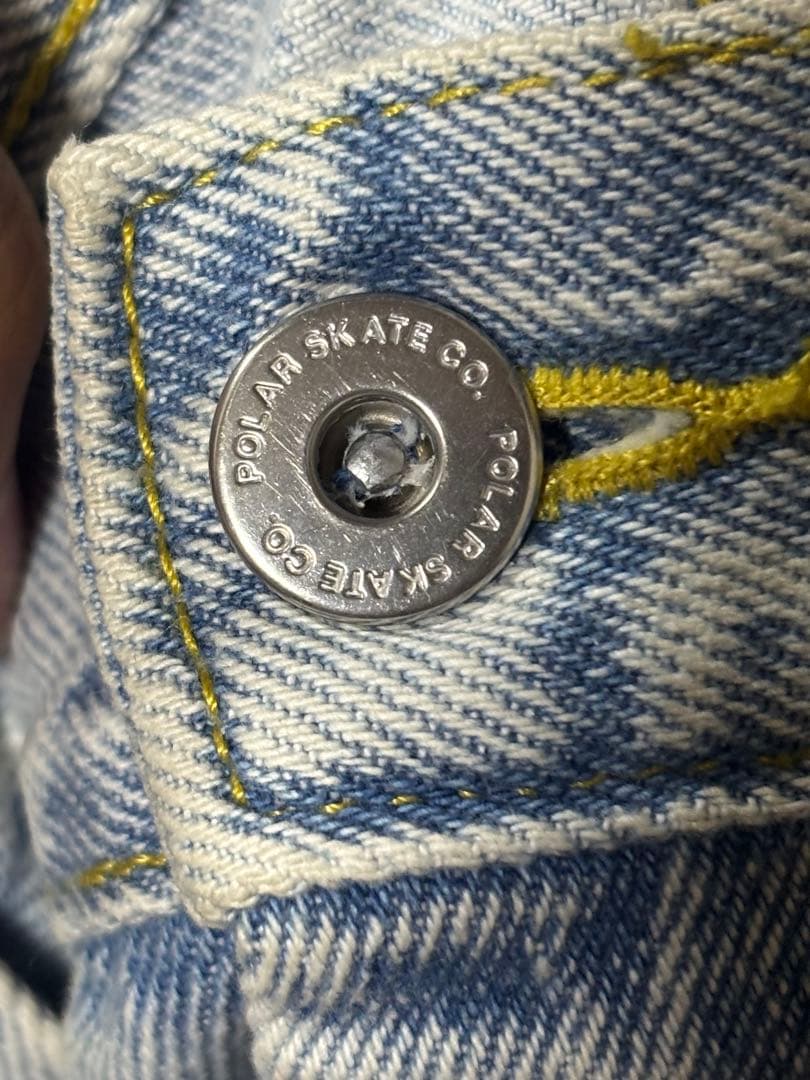 POLAR SKATE CO ポーラー ビックボーイ 旧ロゴ ライトブルー